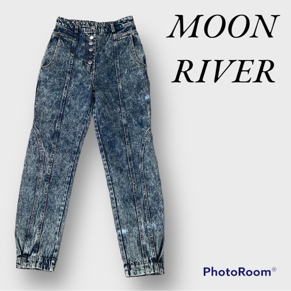 Moon River Denim - Moon river acid wash jeans XS